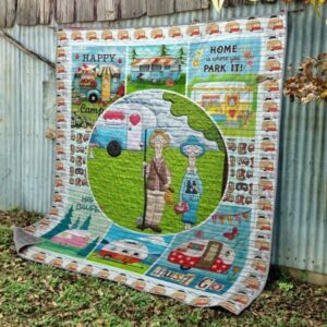 Camping Buddy Quilt Blanket Aa22  Quilt